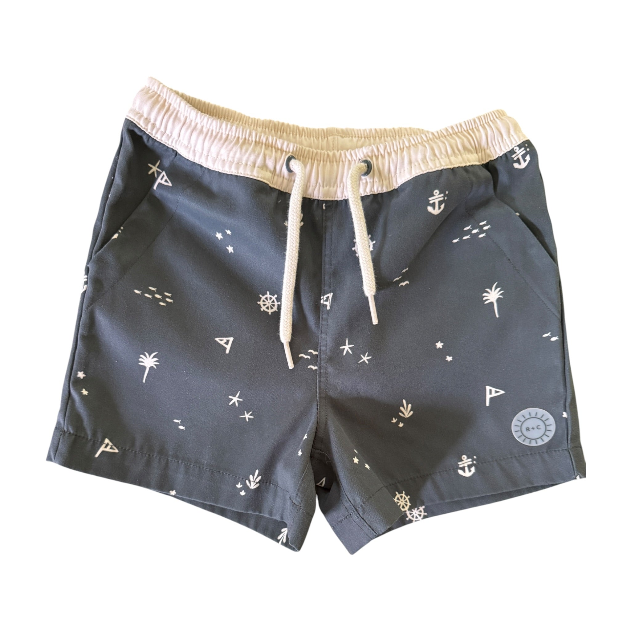 Rylee + Cru Nautical Boardshorts