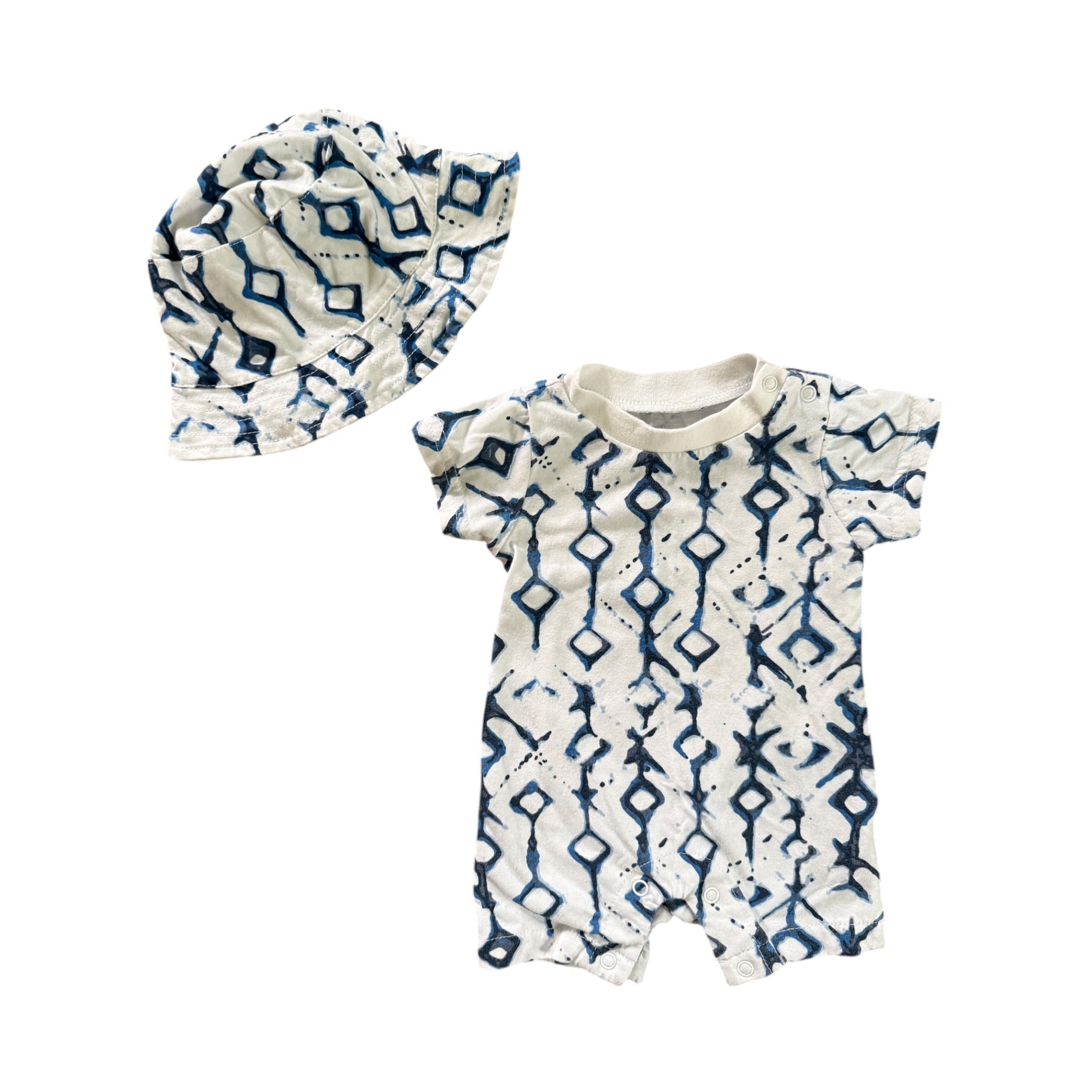 Sterling Baby Romper w/ Matching Hat