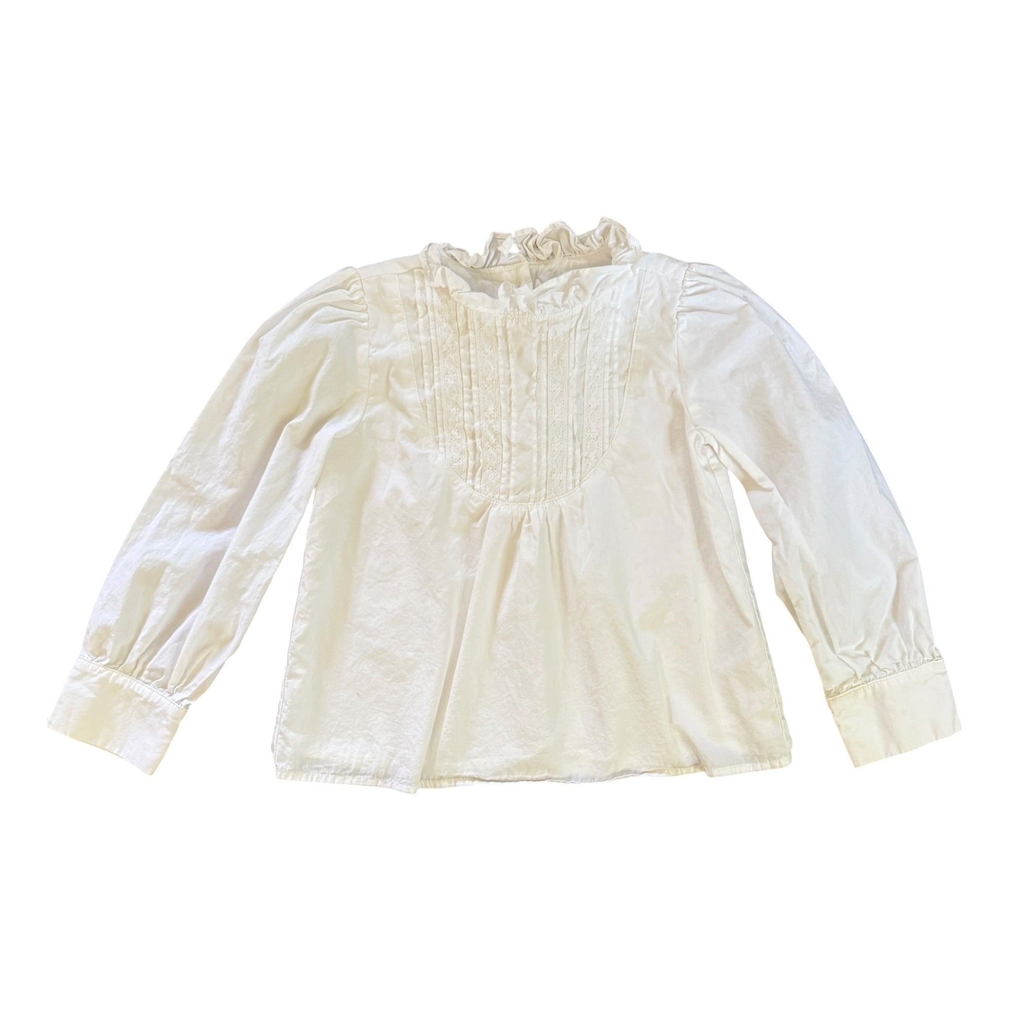 Janie & Jack Pintuck Lace Top
