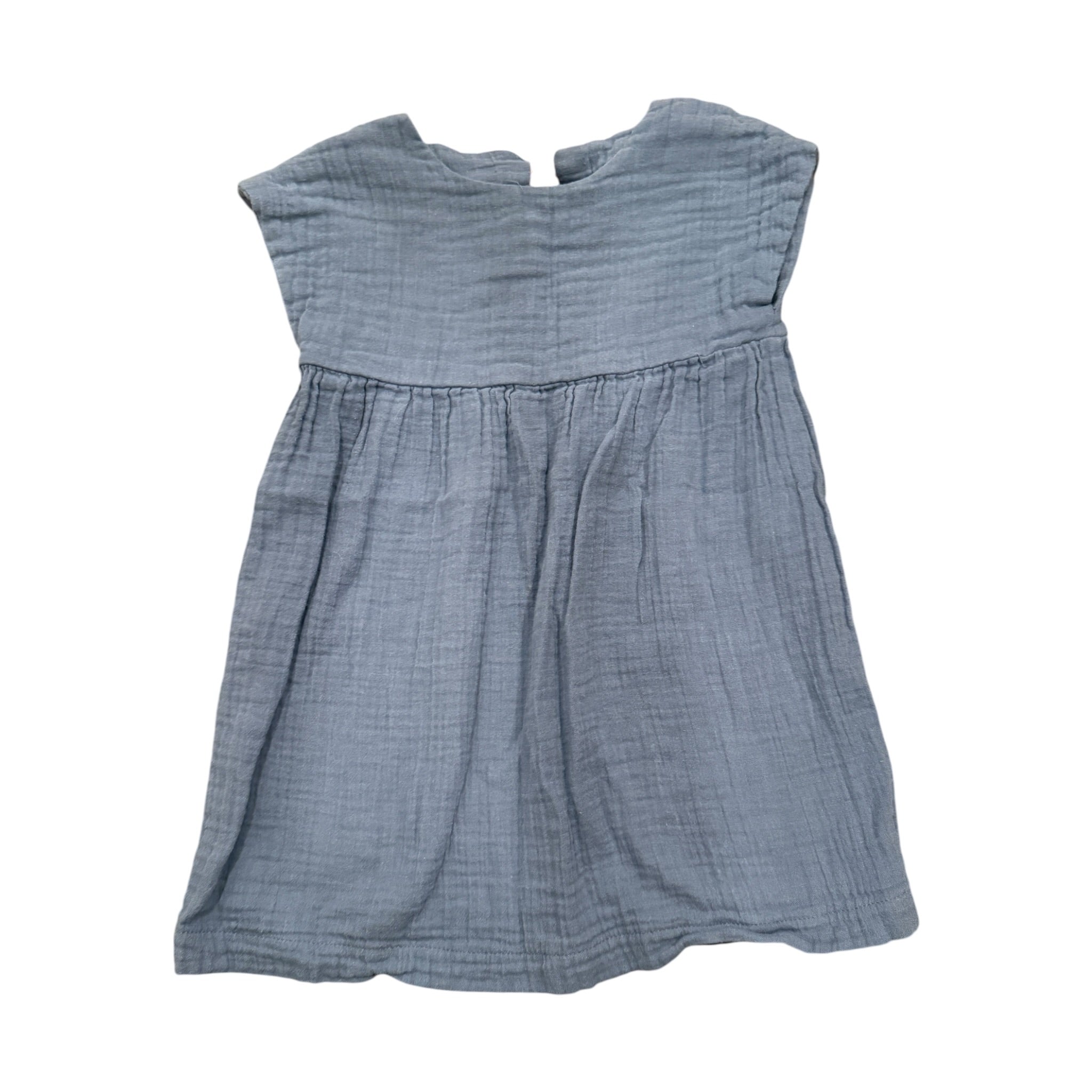 Thimble Collection Sunday Dress with Pink Bow