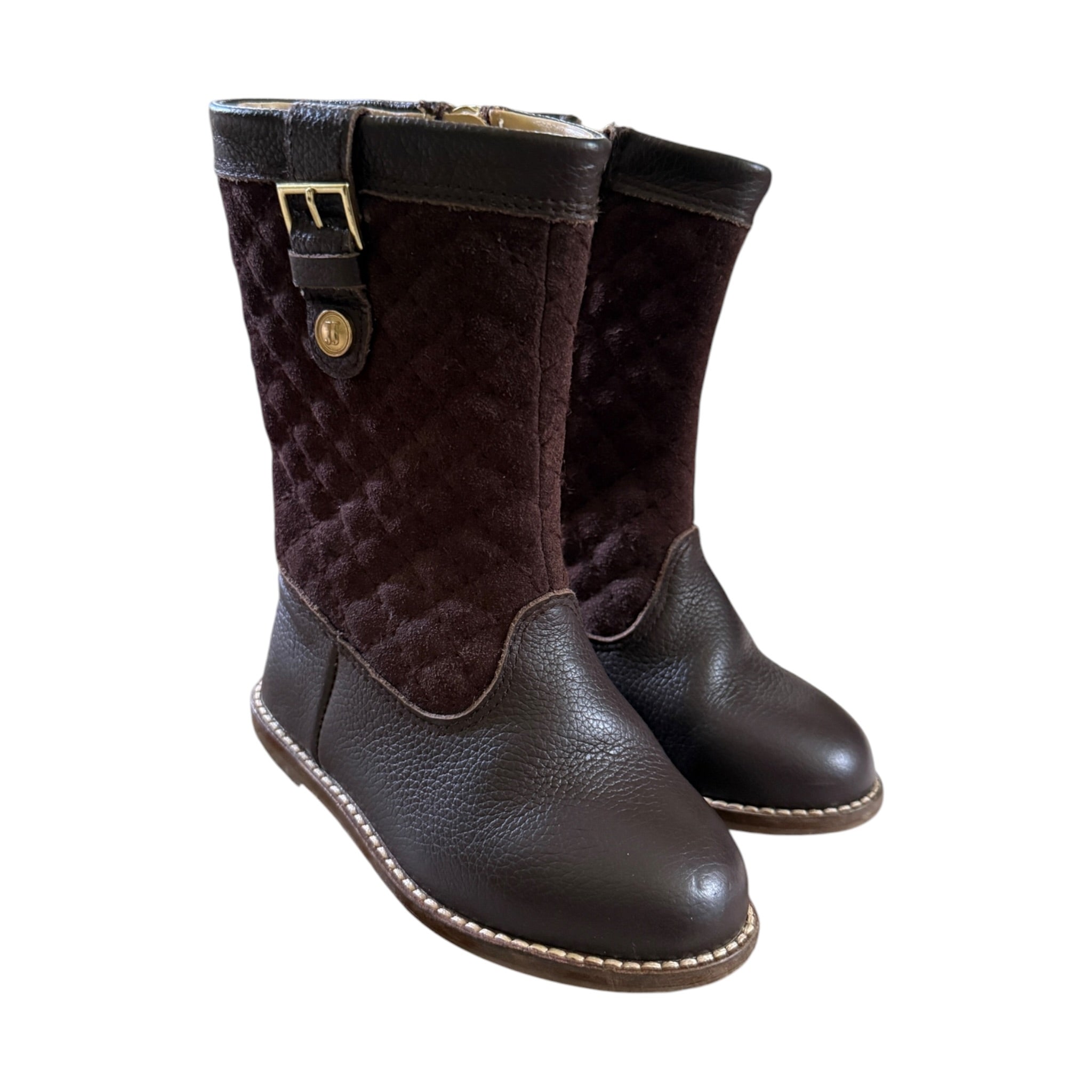 Janie & Jack Quilted Riding Boot
