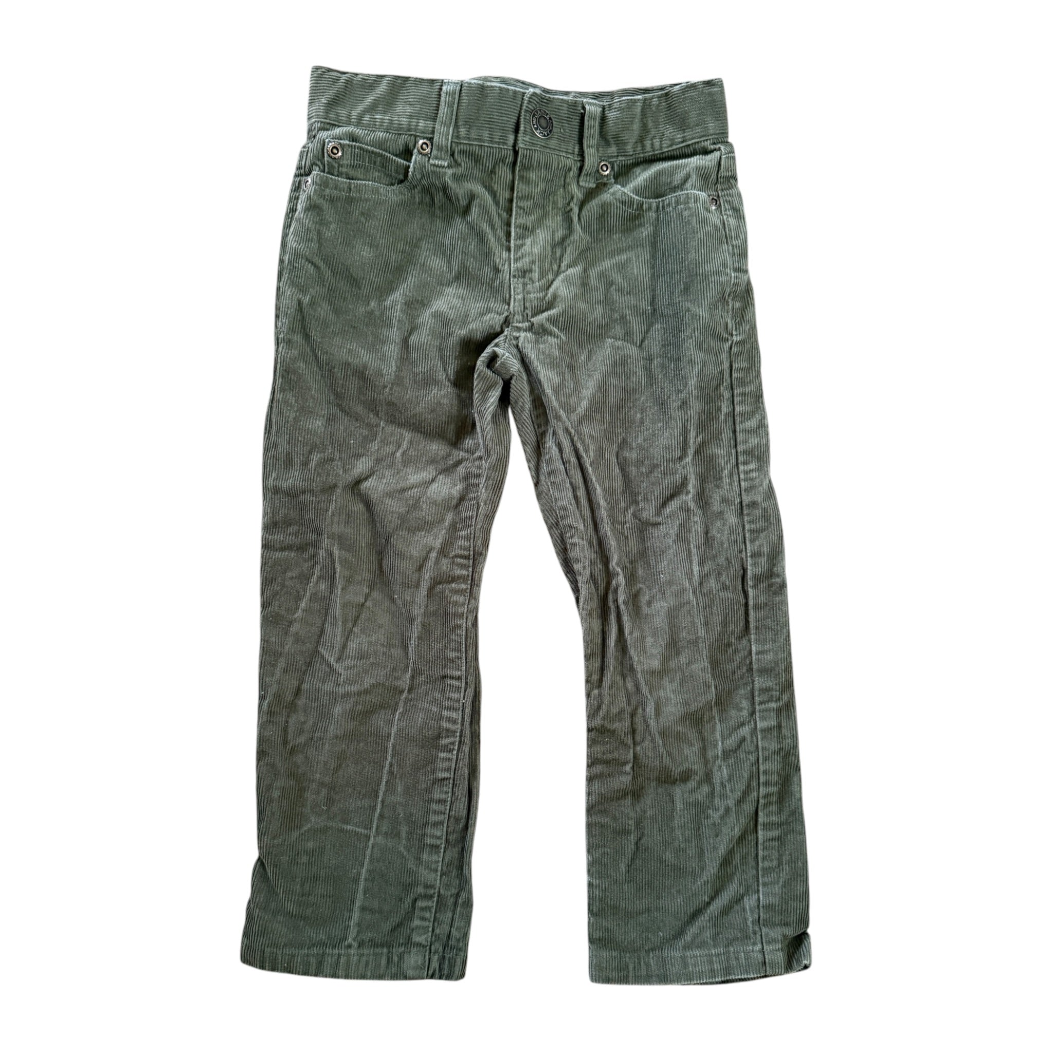 Janie & Jack Green Corduroy Pants