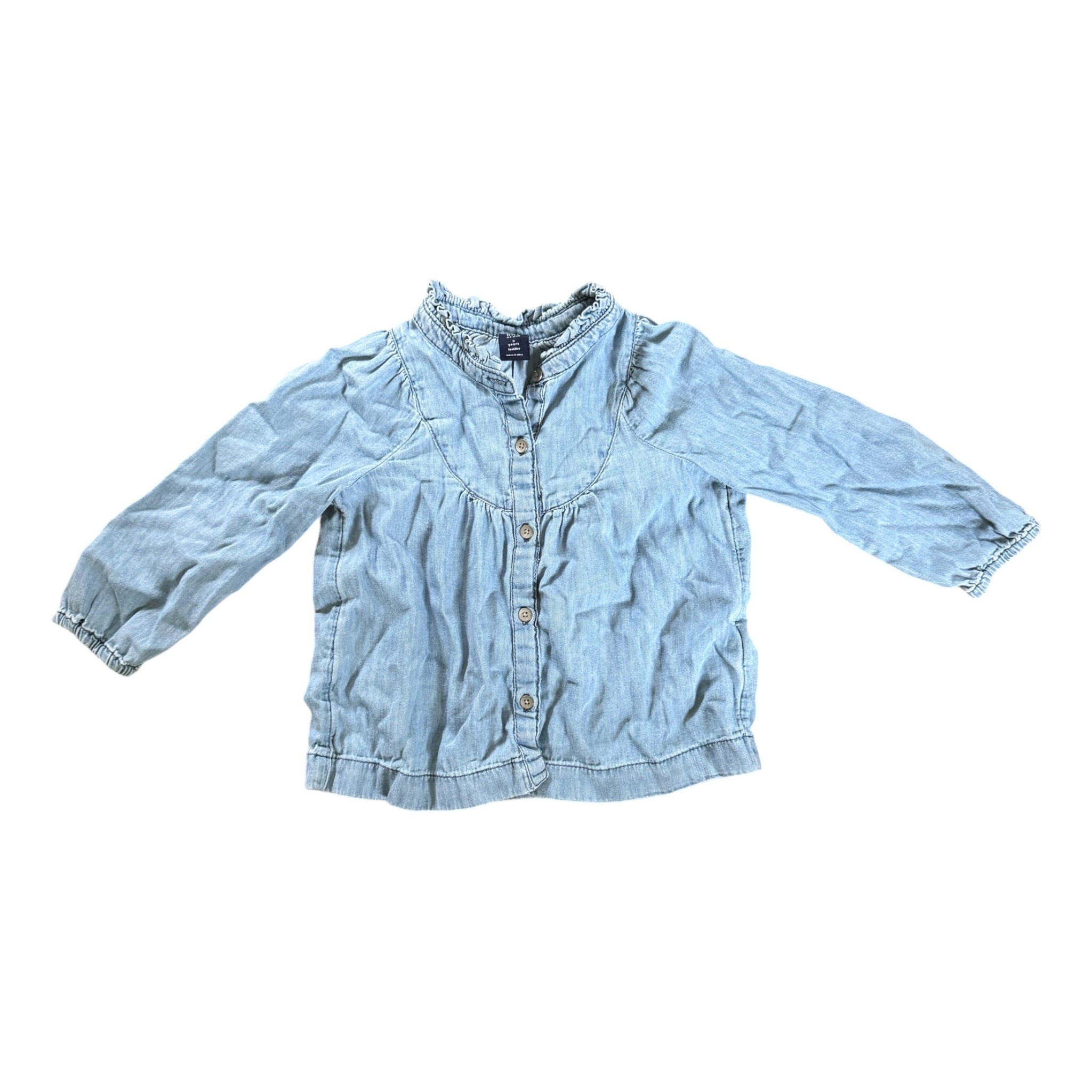 GAP Kids Chambray Blouse