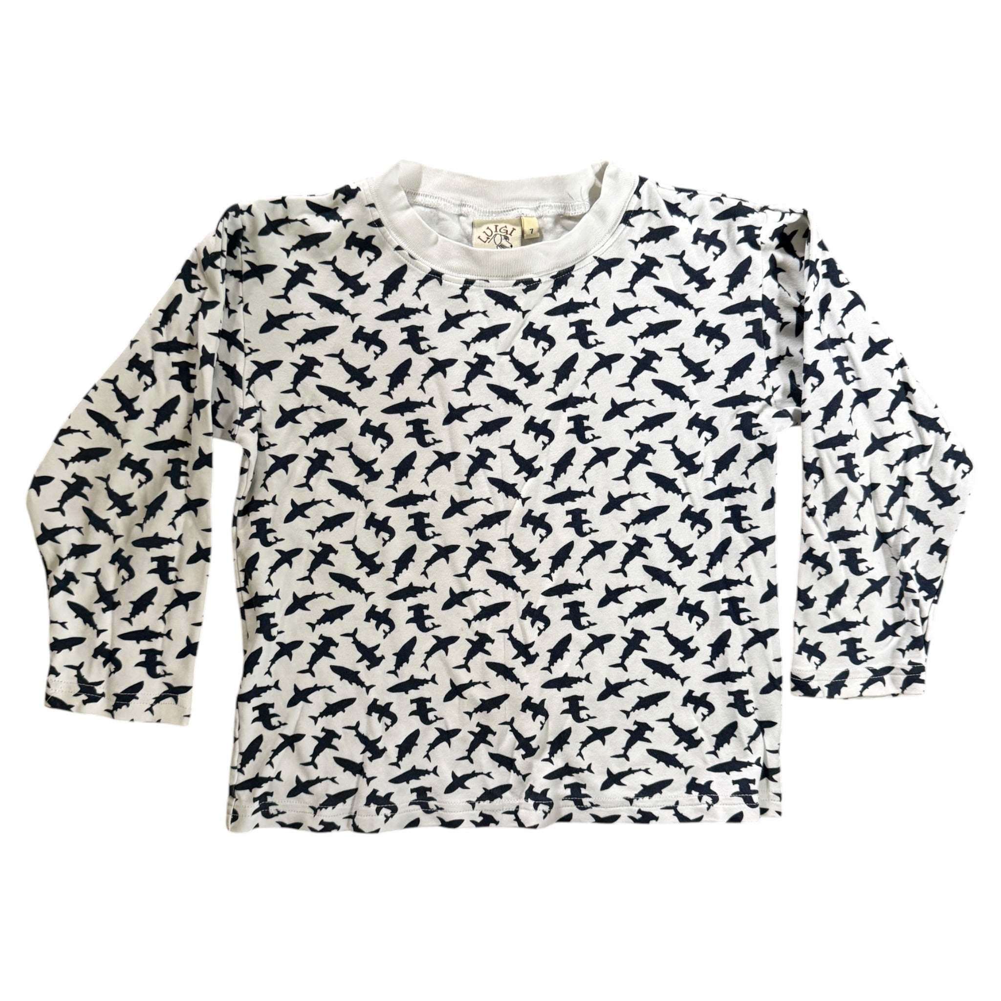 Luigi Kids Shark Crewneck
