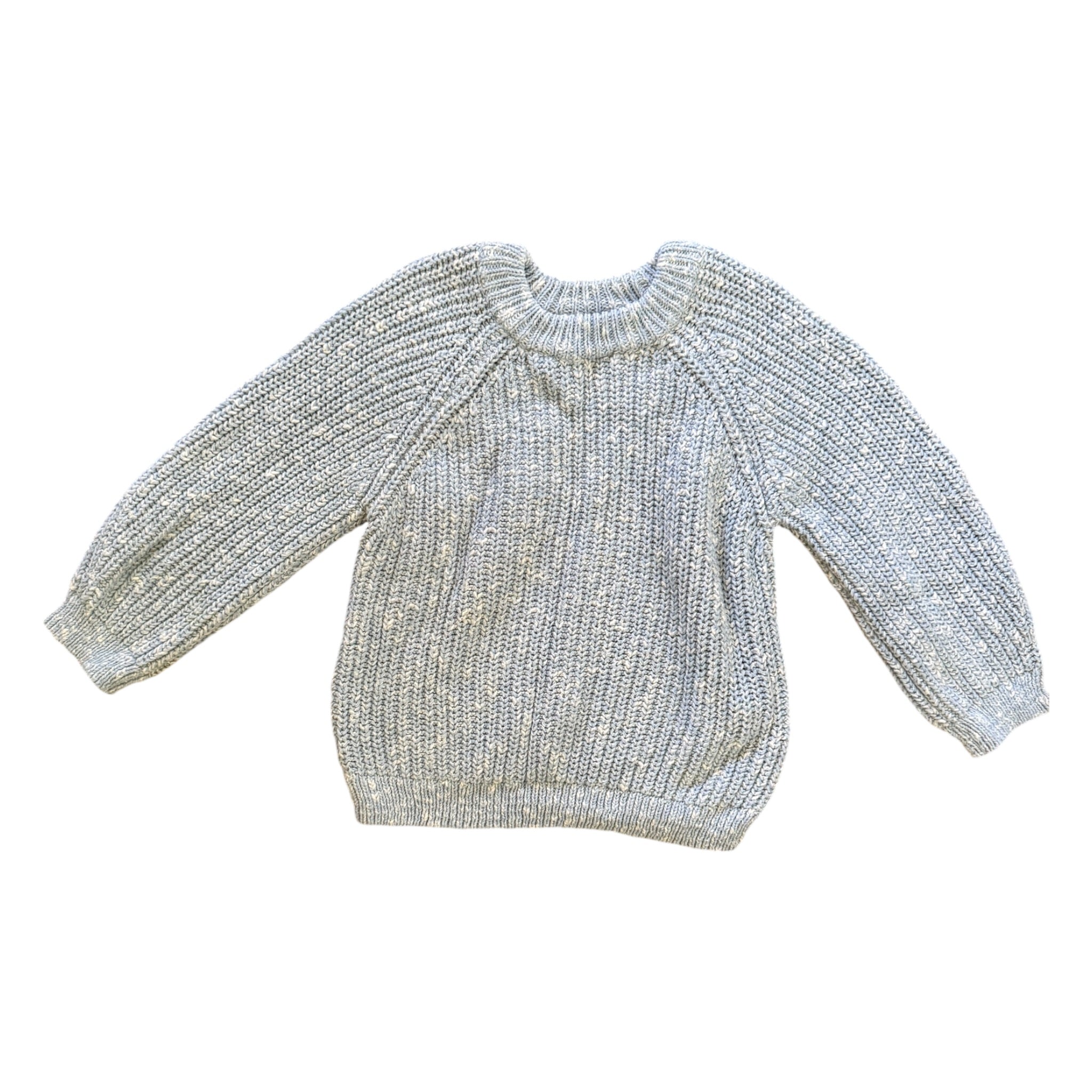 Zara Chunky Rib-Knit Pullover