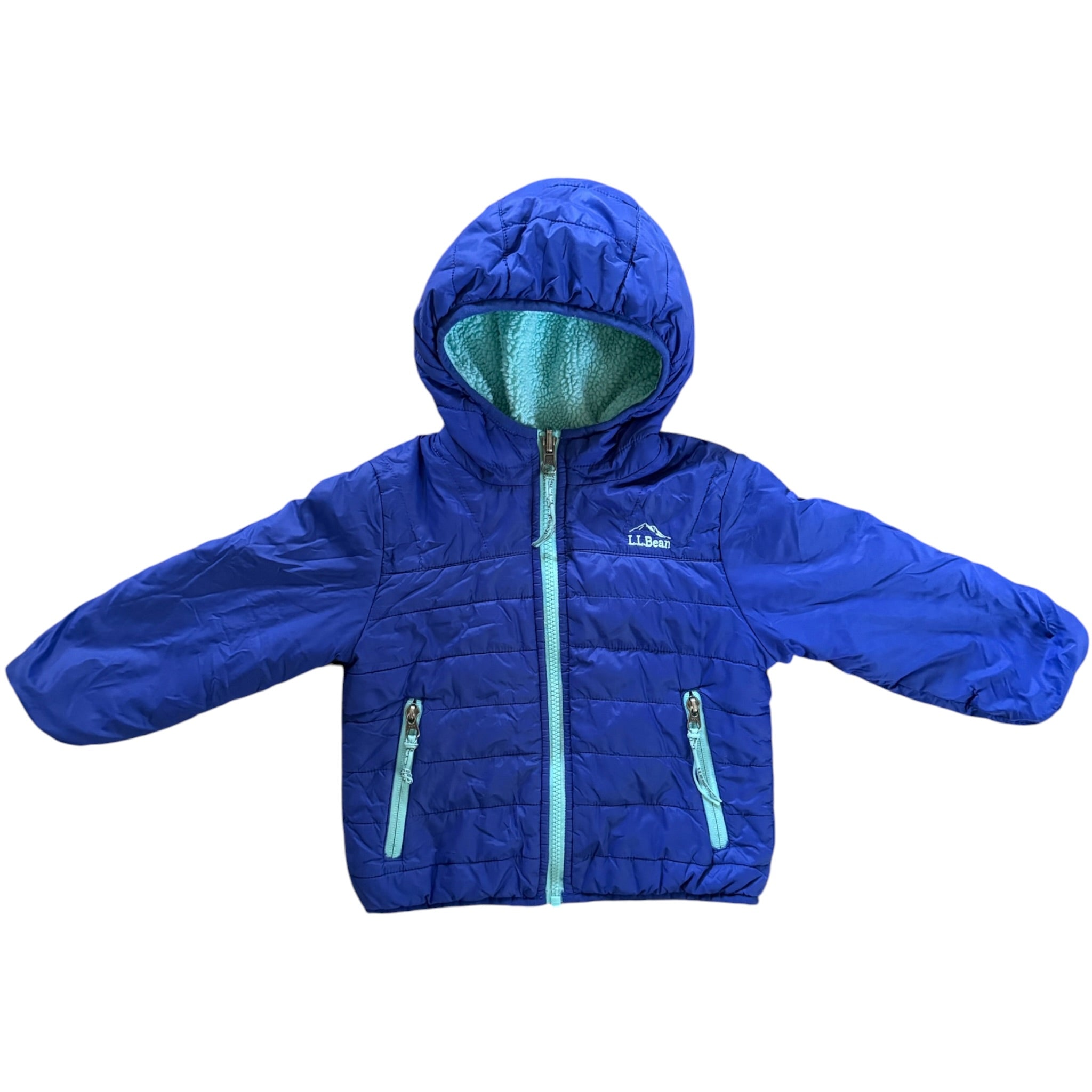 L.L.Bean Reversible Hooded Puffer