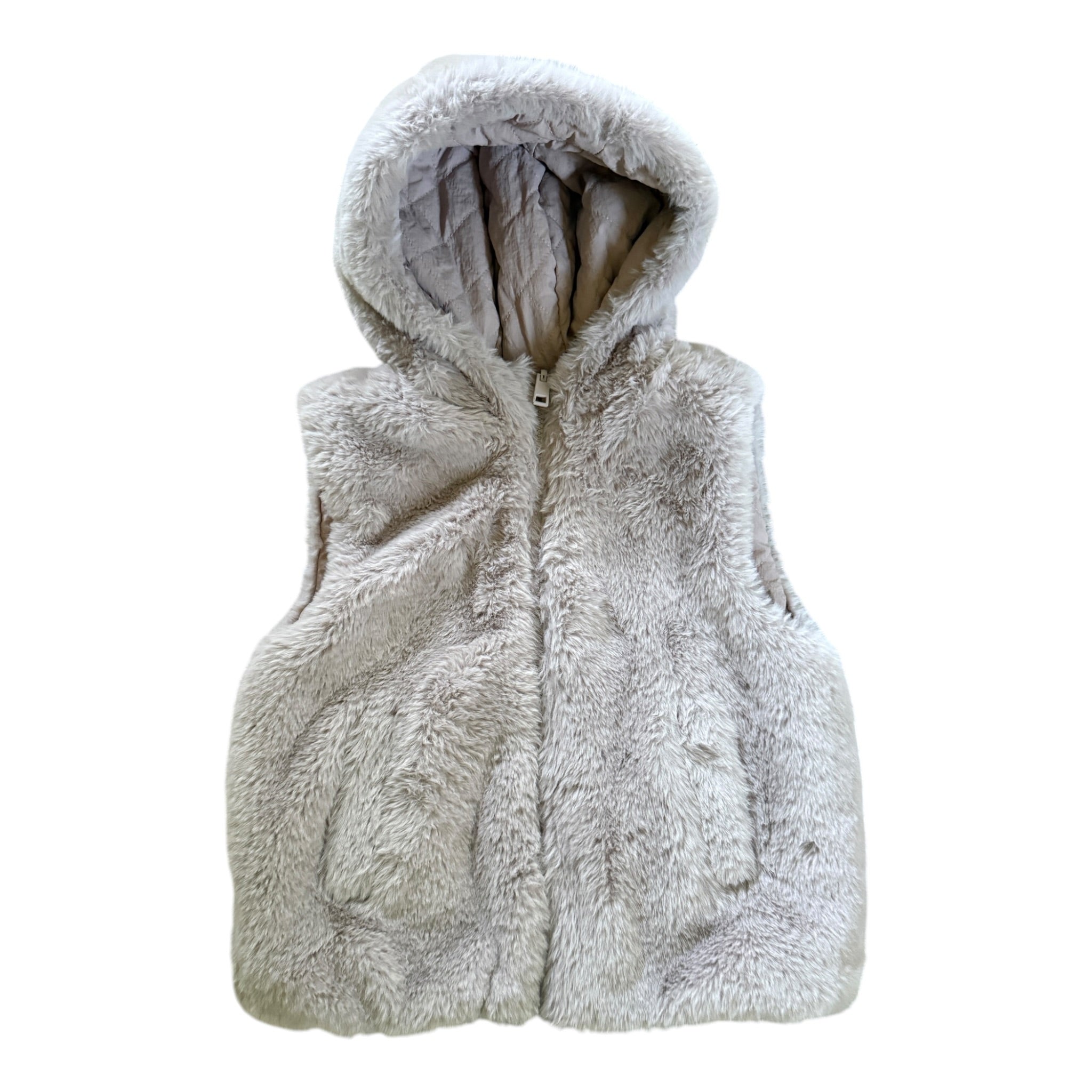 Zara Reversible Hooded Vest