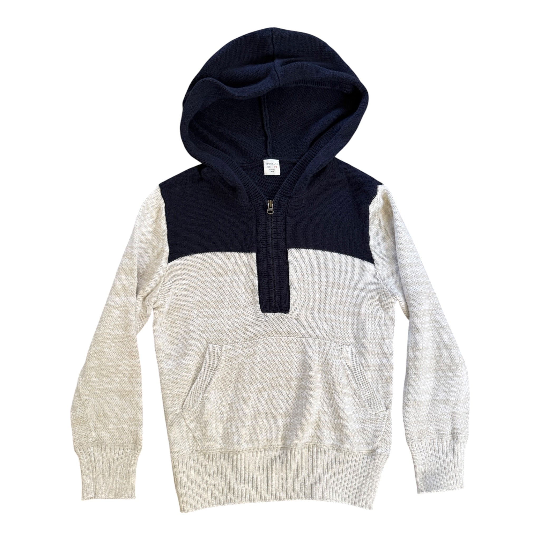 Crewcuts Shaker-Stitched Sweater
