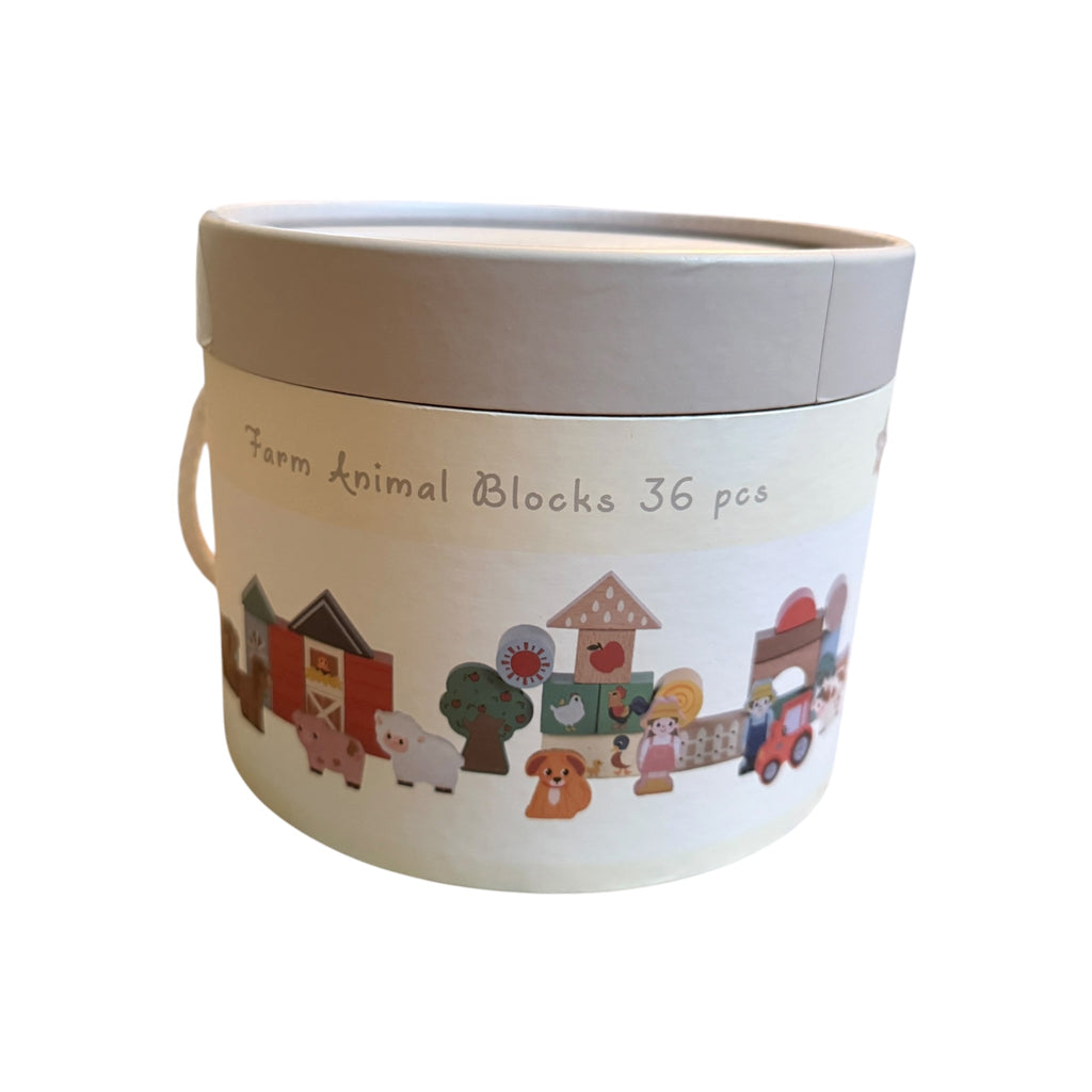 Zookabee Farm Animal Block Set