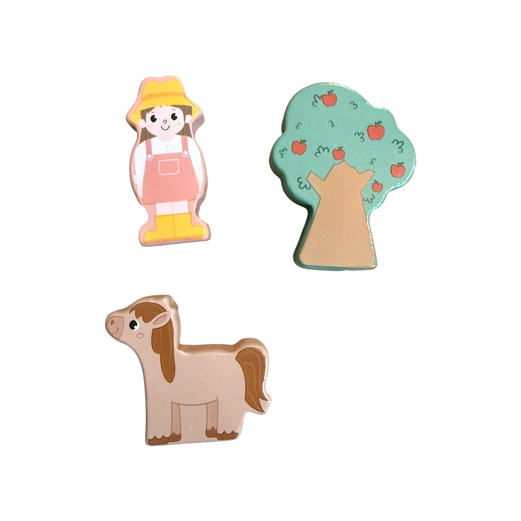 Zookabee Farm Animal Block Set