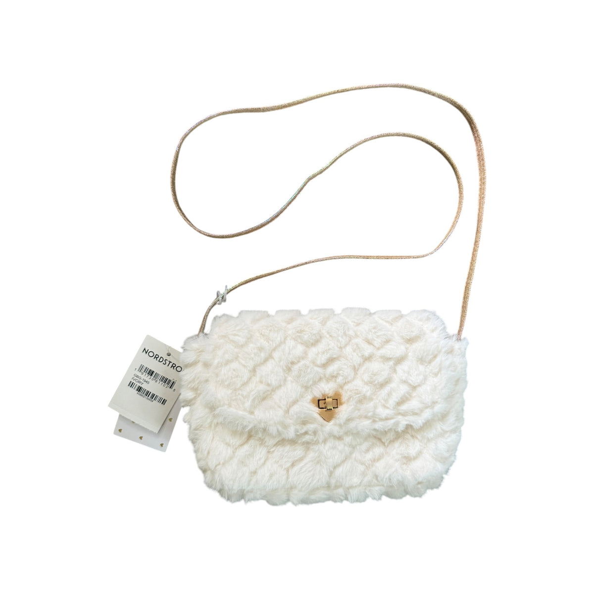 Capelli New York Quilted Faux Fur Crossbody Bag