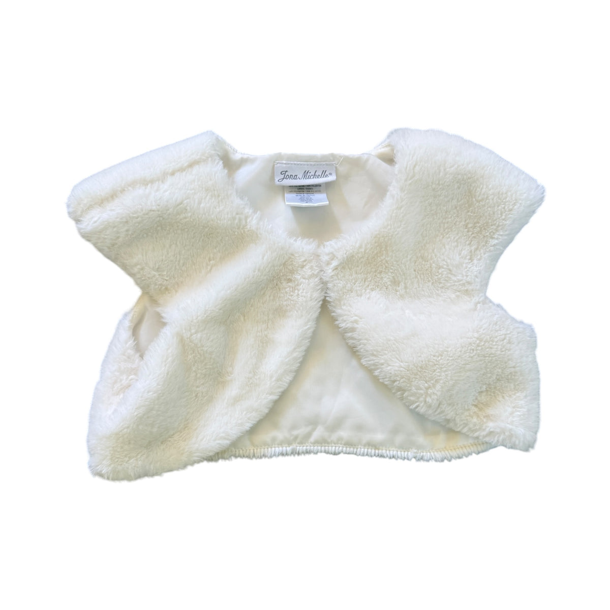 Jona Michelle Faux Fur Shrug