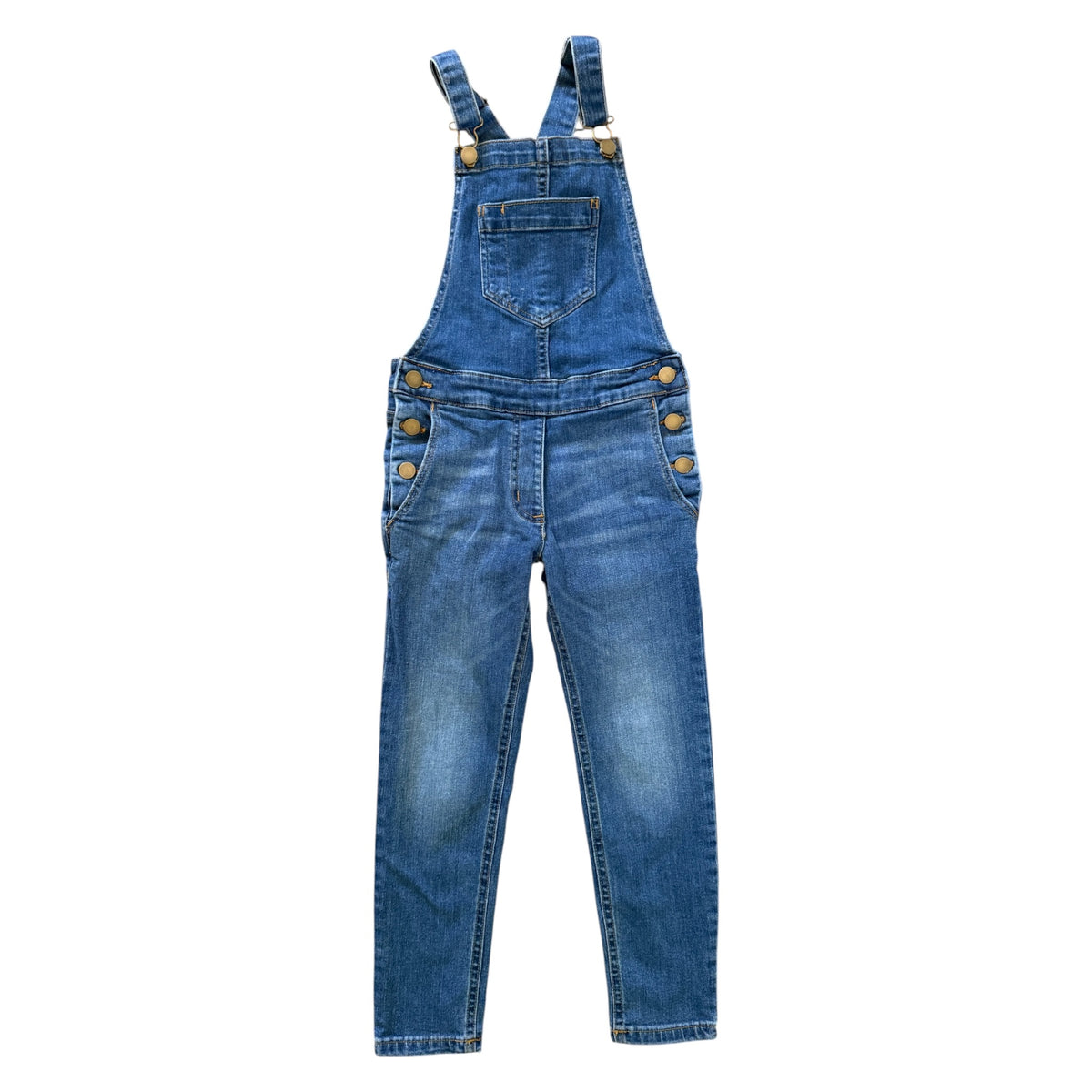 Crewcuts Stretch Denim Overalls
