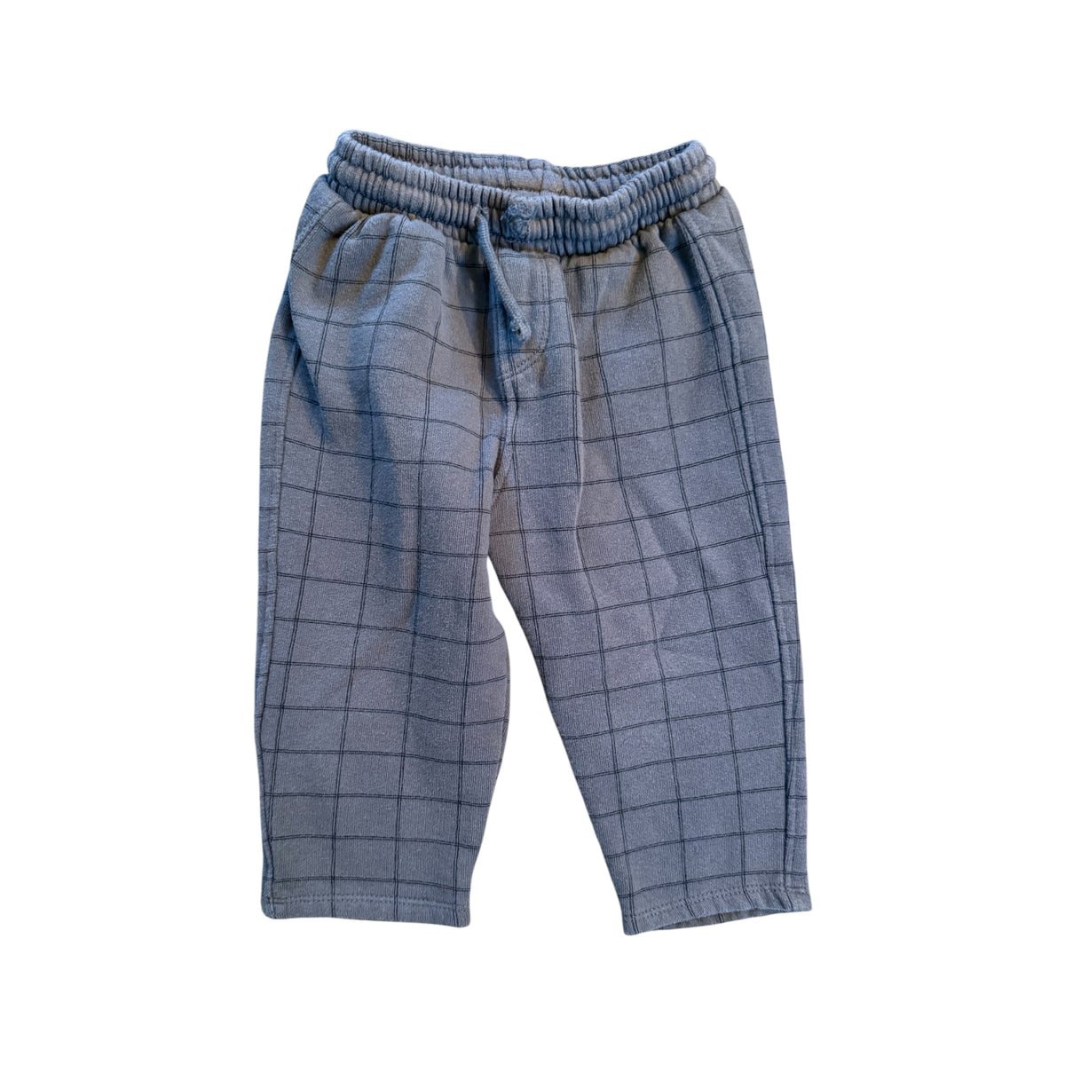 Zara Grid-Patterned Sweatpants