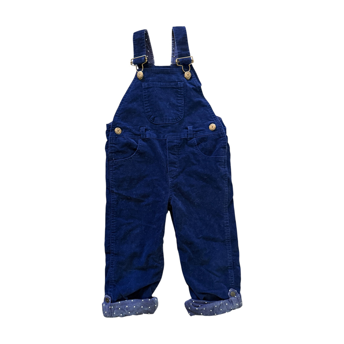 Dotty Dungarees Corduroy Overalls
