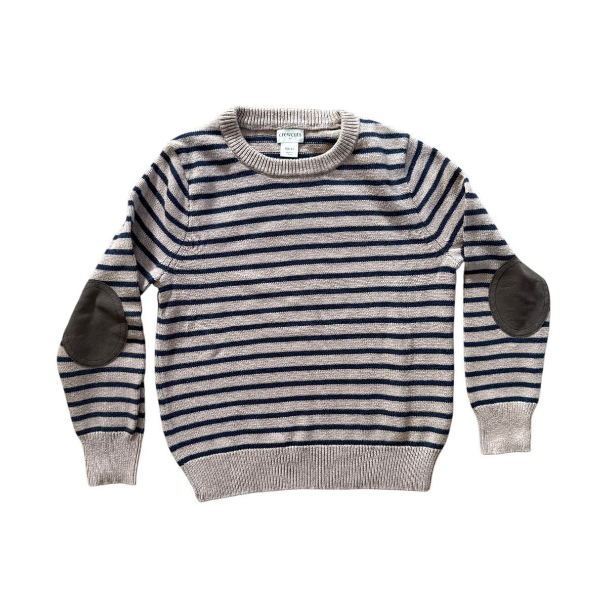 Crewcuts Tan Striped Sweater
