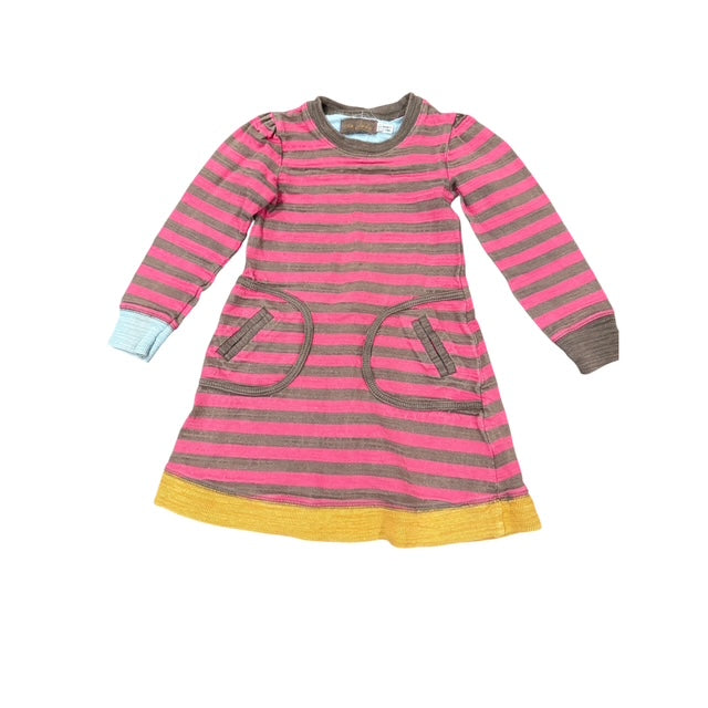 Joules Striped Crewneck Dress