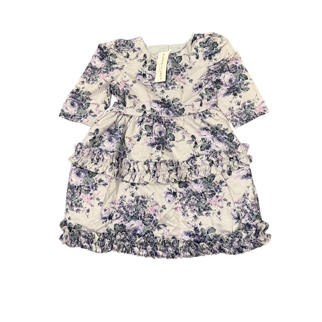 Janie & Jack Floral Ruffle Dress