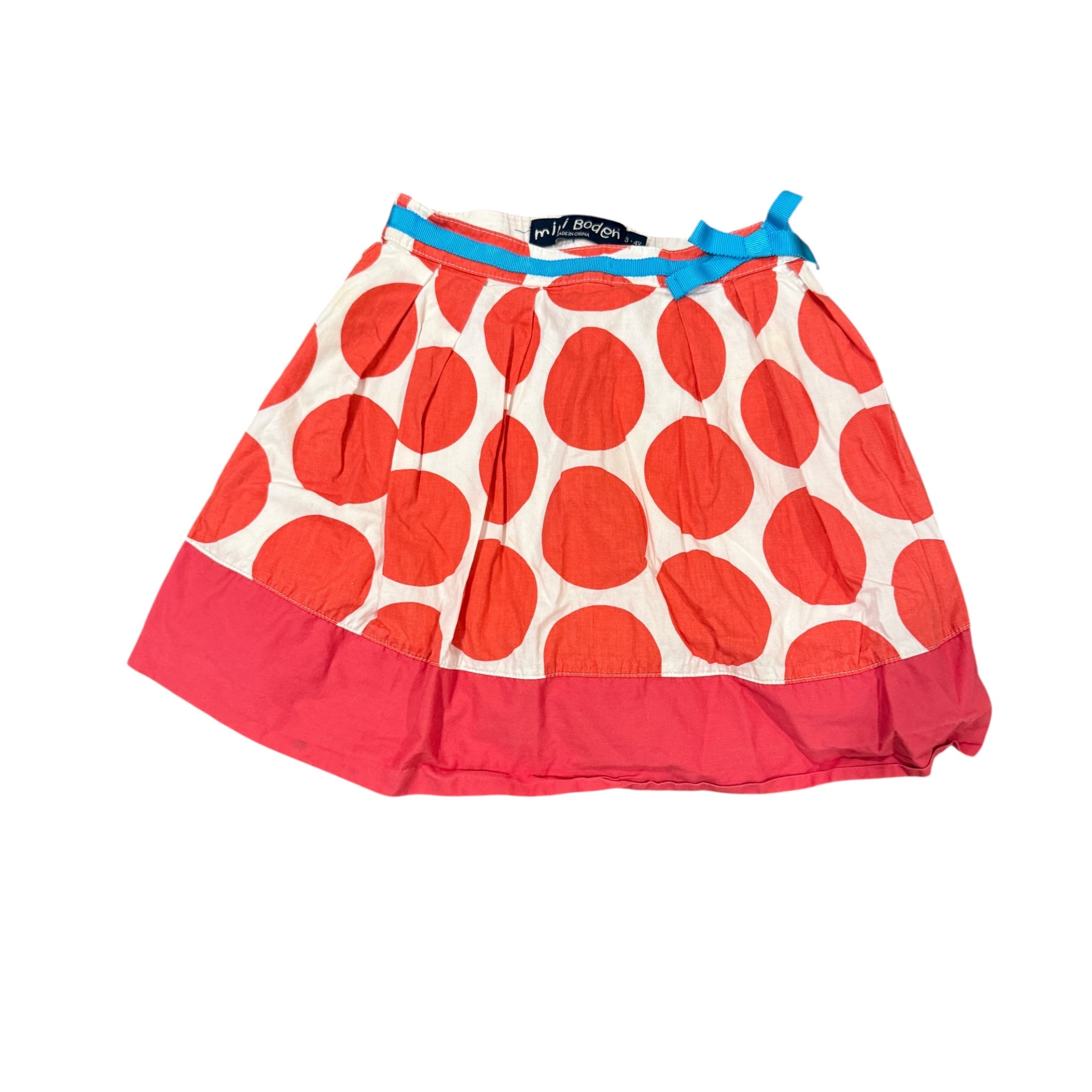 Mini Boden Polka Dot Skirt