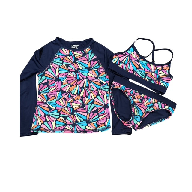 Lands' End Three-Piece Swim Set