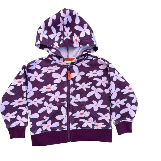 Epic Threads Groovy Floral Zip Up