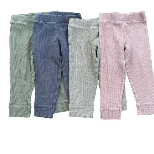 Little Planet Waffle-Knit Joggers