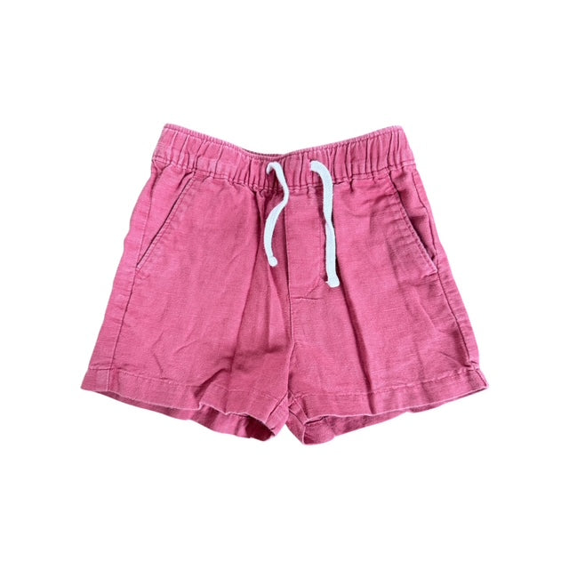 Janie & Jack Cotton Linen Shorts