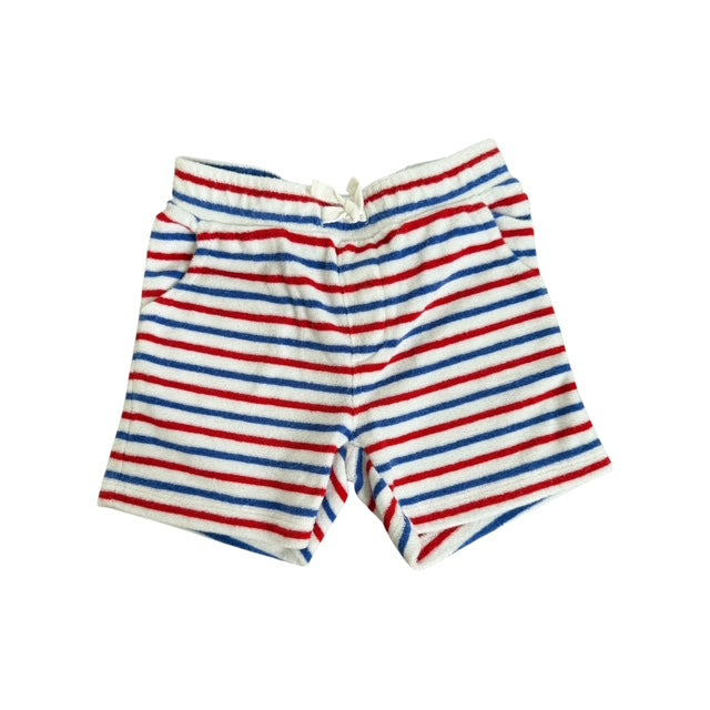 Janie & Jack Striped Terry Cloth Short