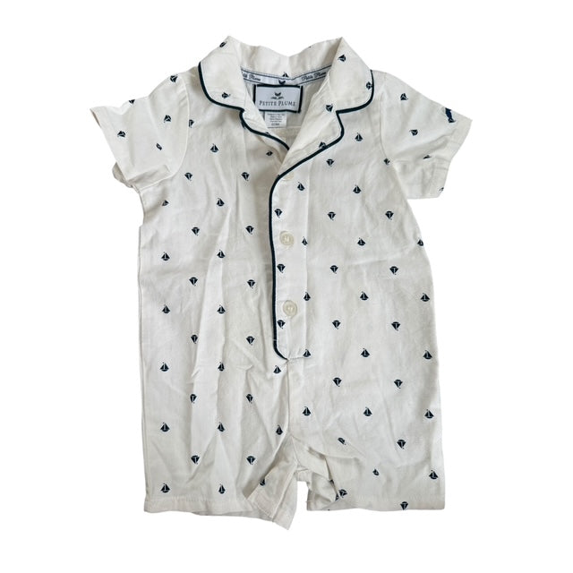 Petite Plume Graphic Romper
