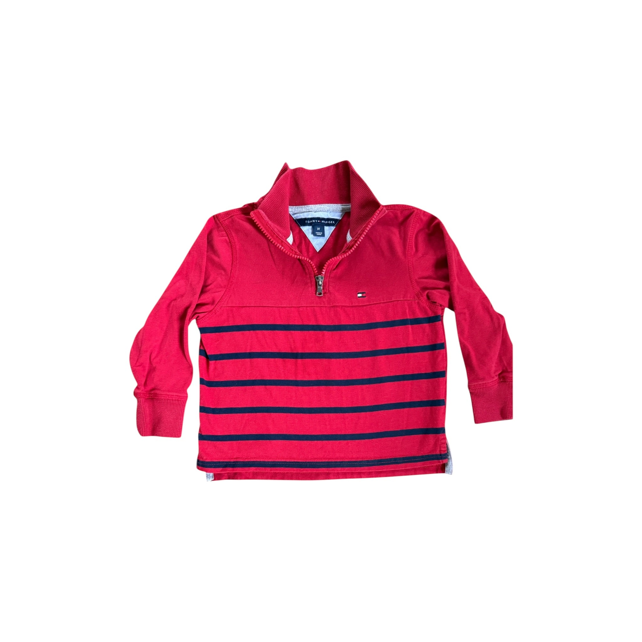 Tommy Hilfiger Striped Quarter Zip