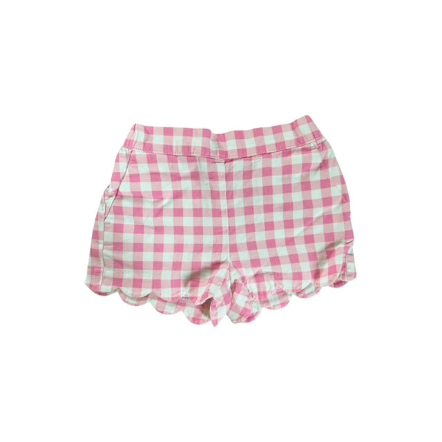 Crewcuts Gingham Scallop Shorts