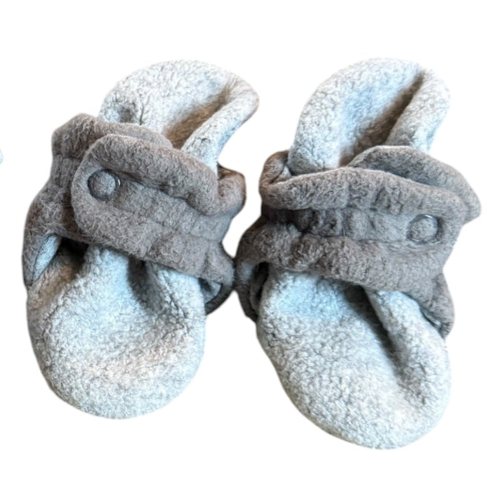 Zutano Baby Booties (Grey)
