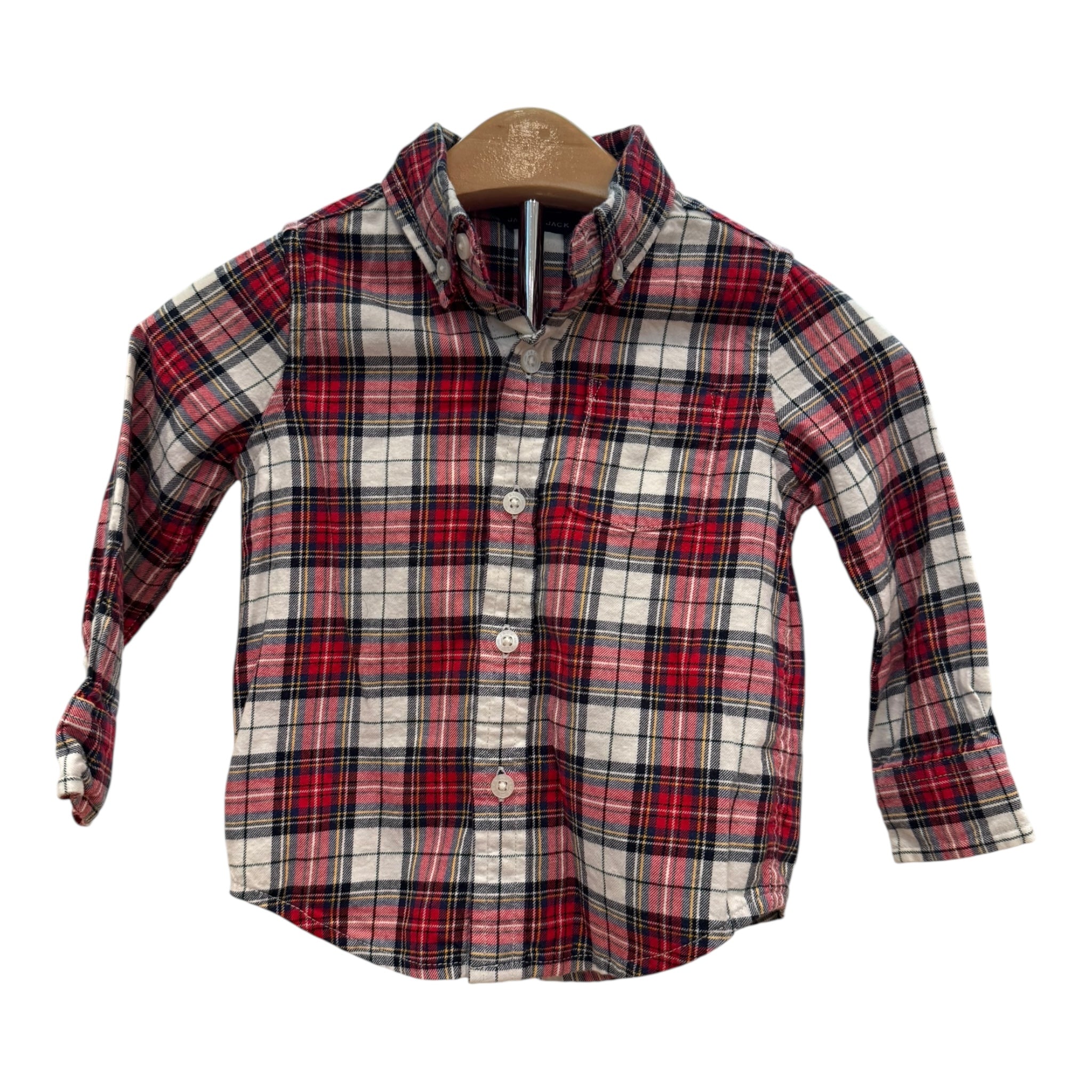 Janie & Jack Tartan Shirt