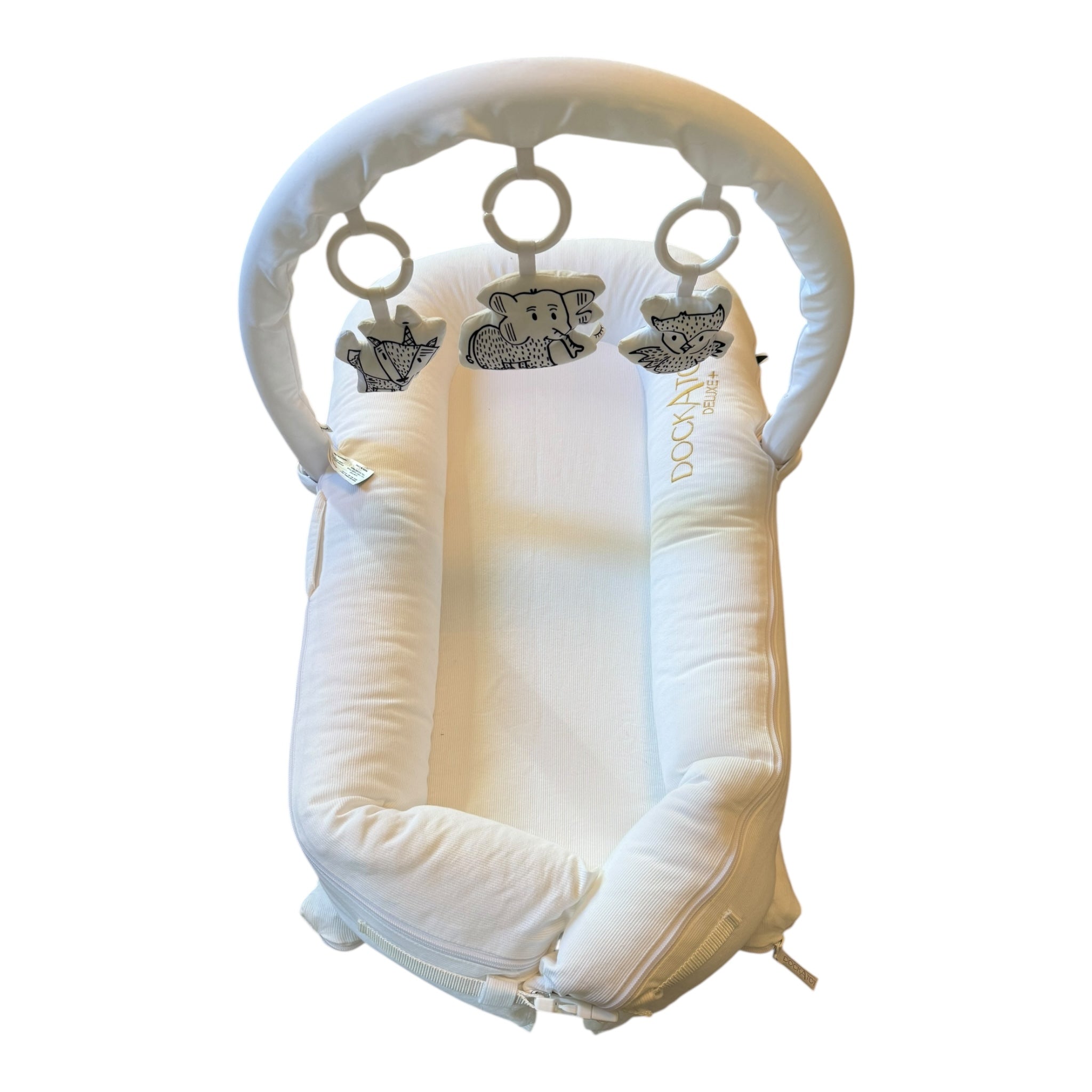 LOCAL ONLY: DockATot Deluxe + Toy Bar