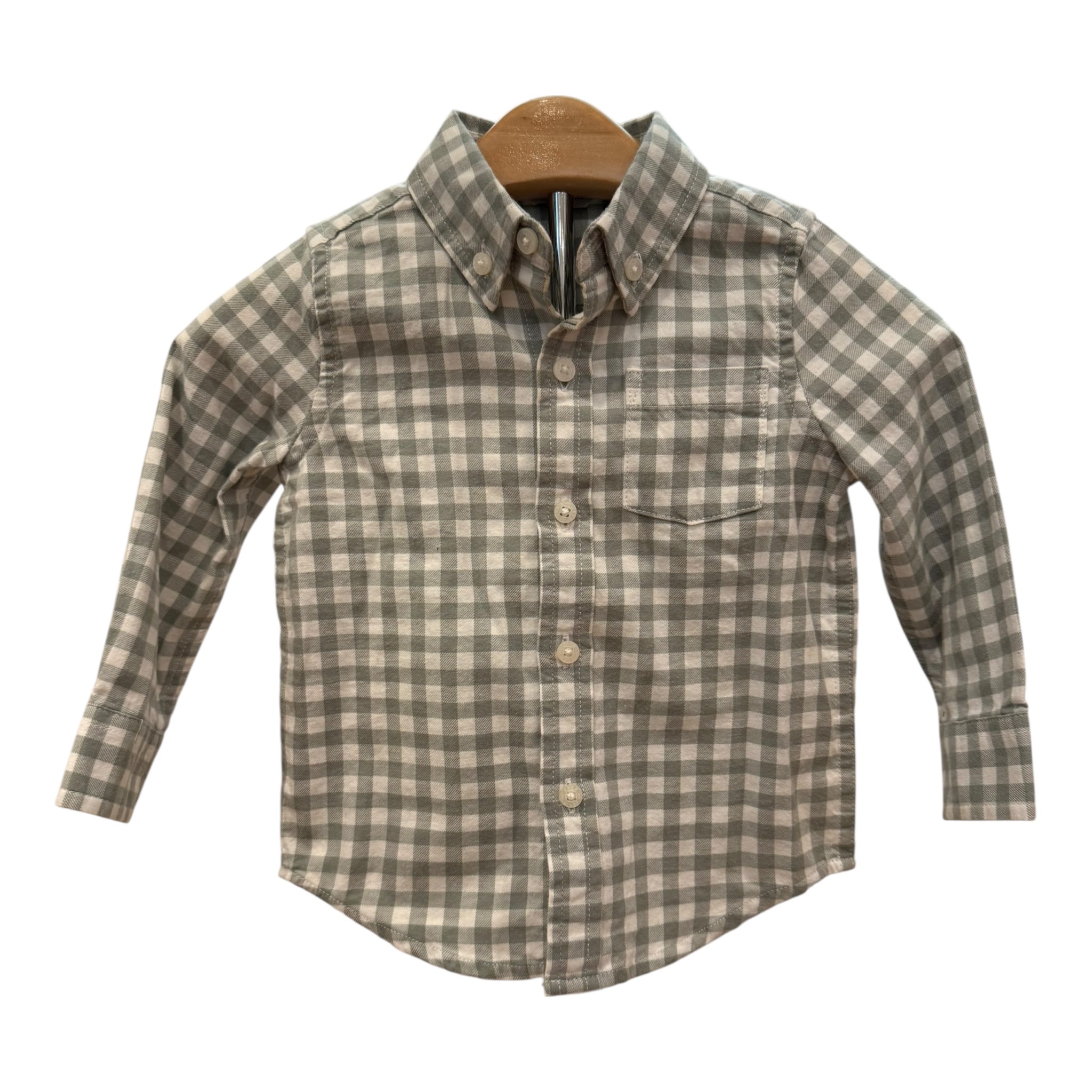 Janie & Jack Gingham Shirt