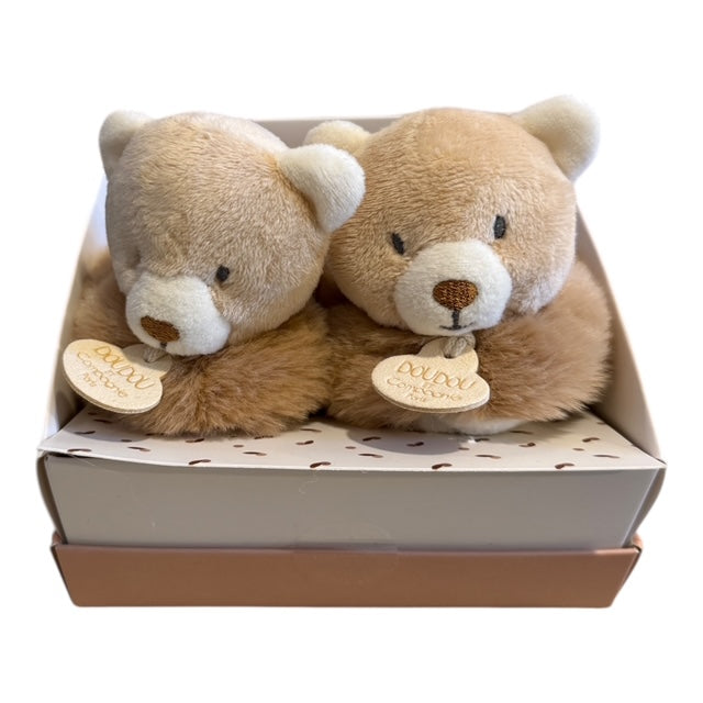 Doudou Paris Bear Baby Booties