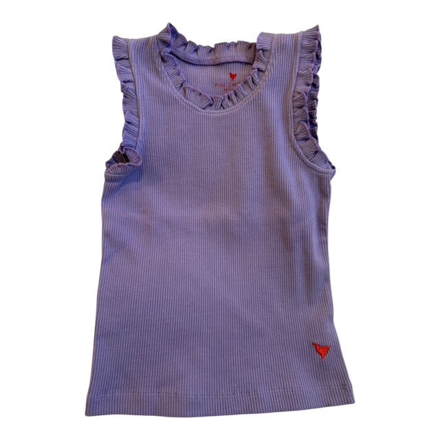 Pink Chicken Ribbed Tank
