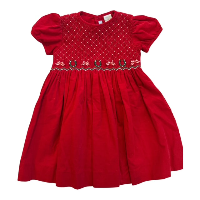 imagewear Smocked Couduroy Dress