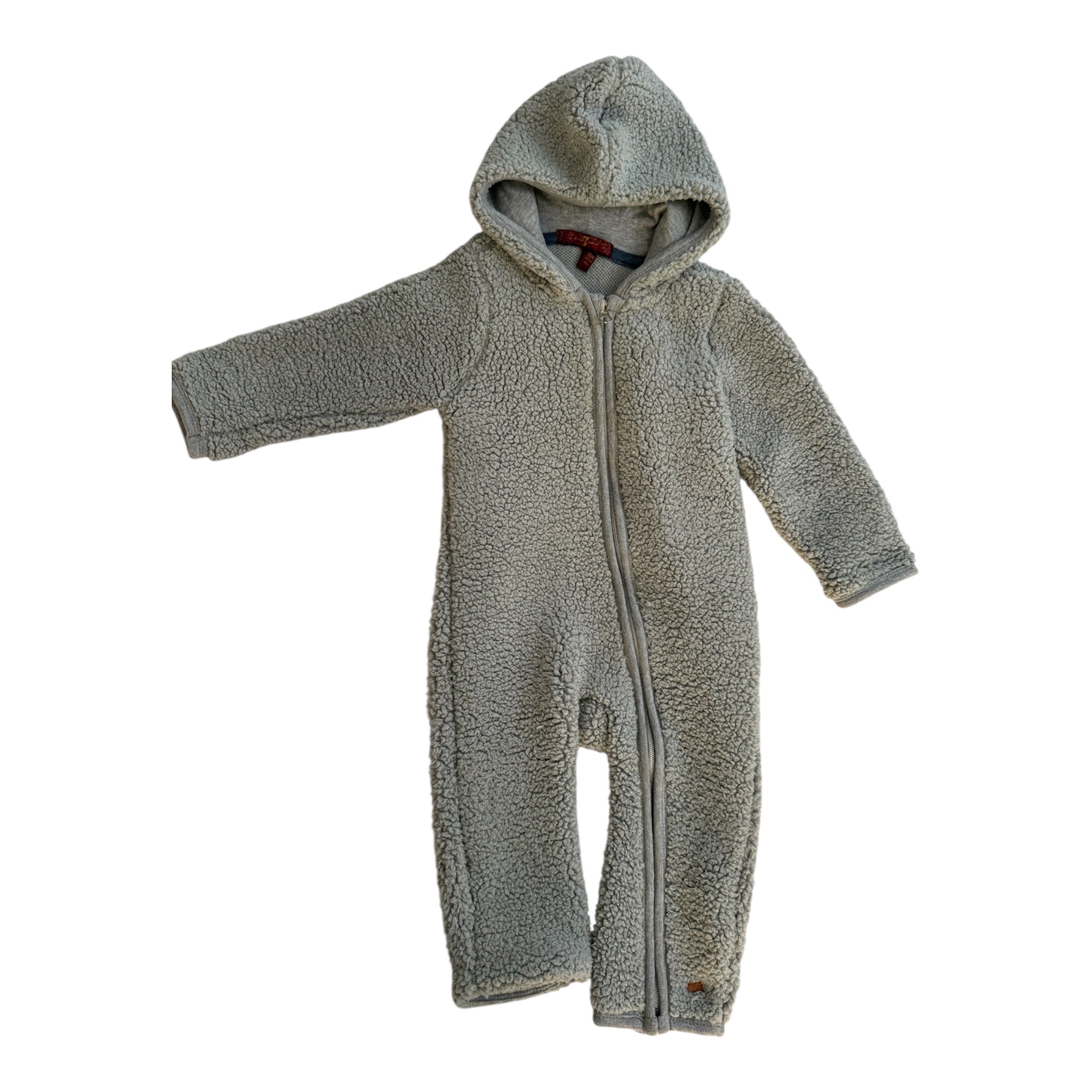 7 For All Mankind Fleece Onesie