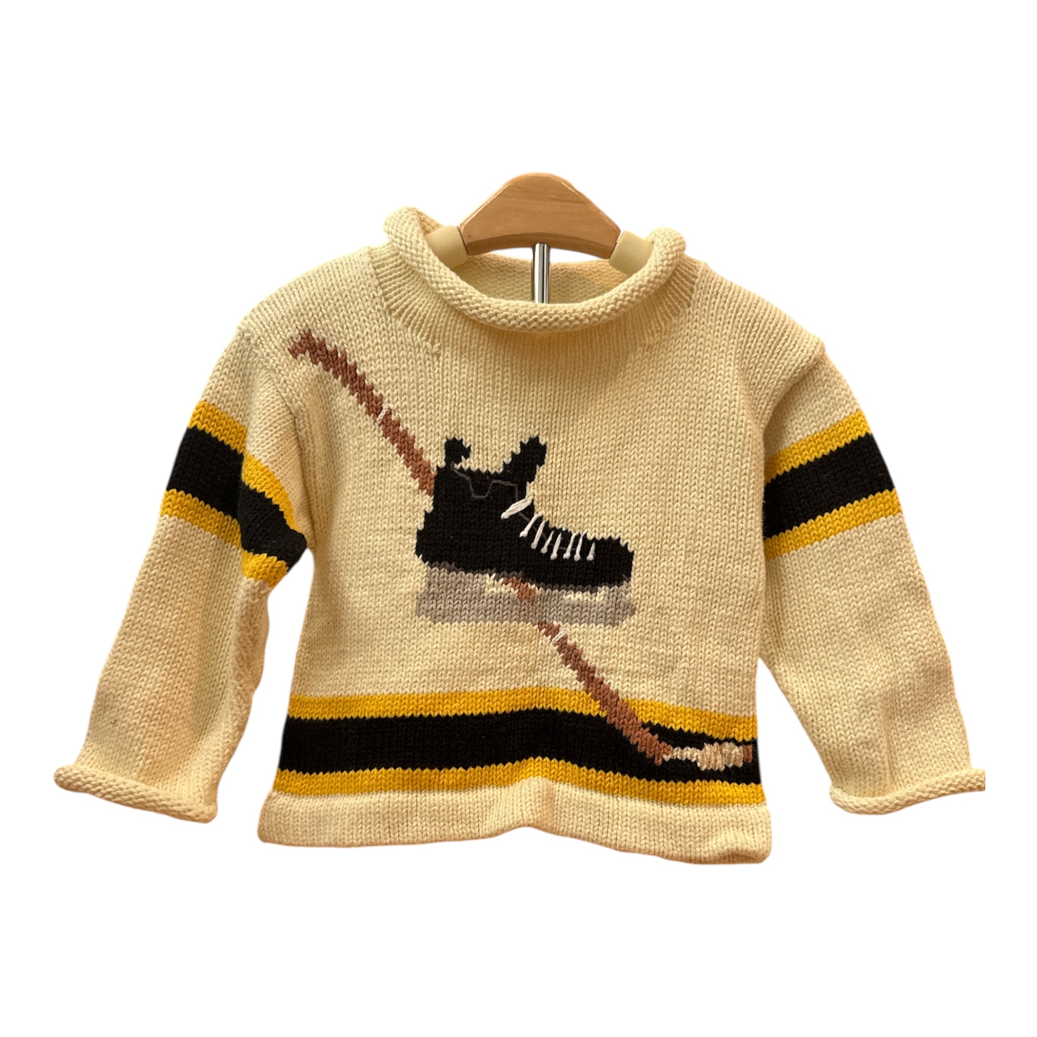 Claver Hockey Roll Neck Sweater