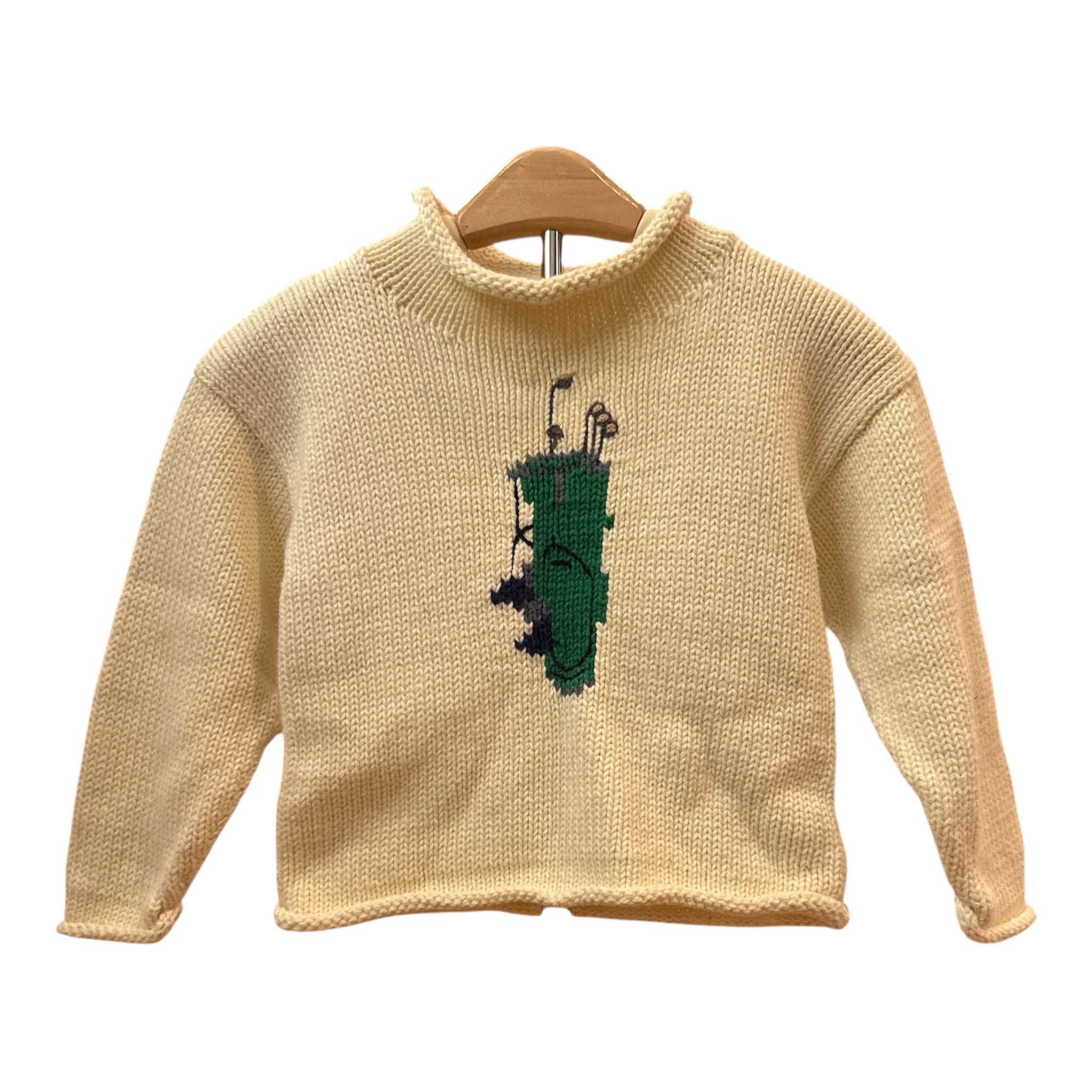 Red Wagon Golf Roll Neck Sweater