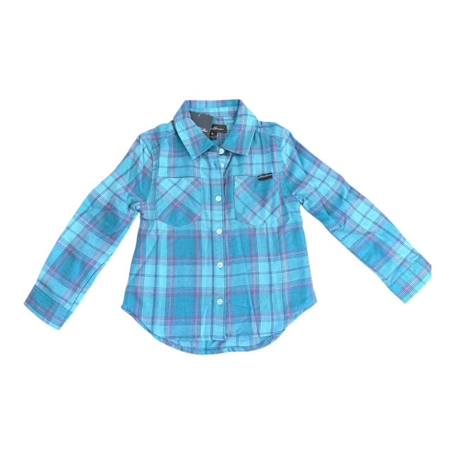 Eddie Bauer Blue Flannel Shirt